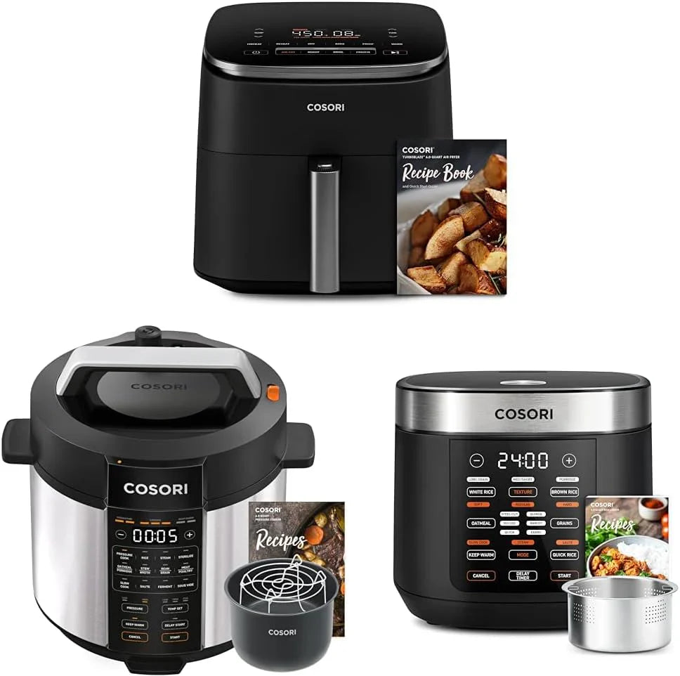 COSORI Pressure Cooker 6 qt 9-in-1 Instant Multi Kitchen Appliances Safer Venting Design
