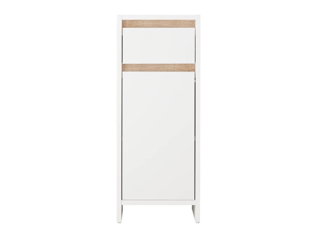 LIVARNO home Armoire latrale de salle de bains Oslo, 32 x 80 x 28 cm, blanche