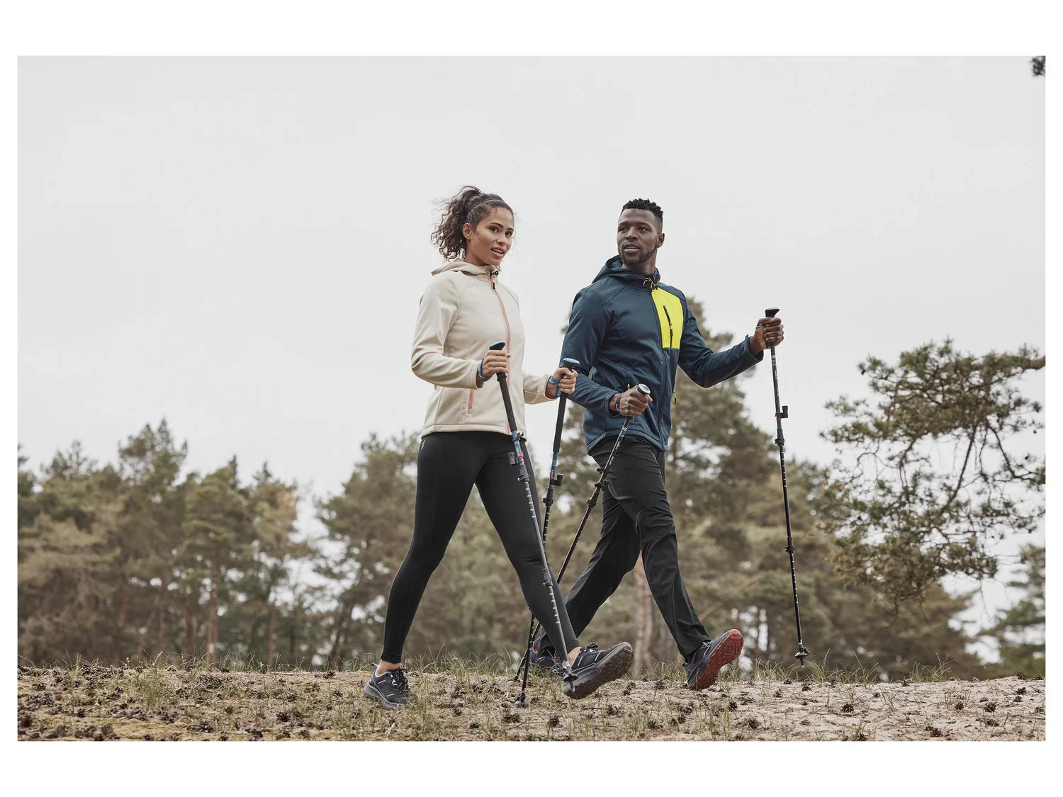 Rocktrail Btons de randonne en aluminium