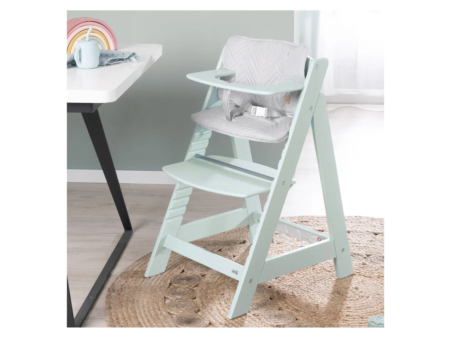 roba Chaise haute volutive Born Up Zick Zack 2 en 1