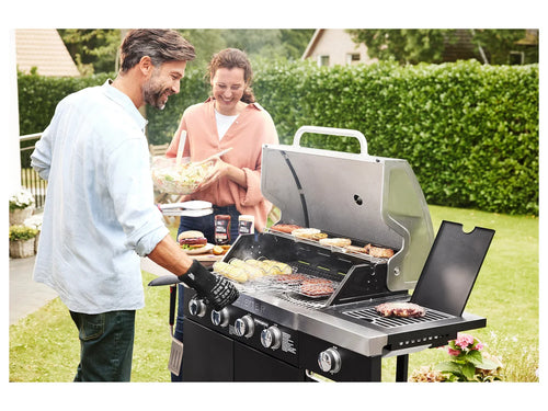 GRILLMEISTER Barbecue  gaz Memphis, 4 brleurs, 70 x 42 cm, 19,7 kW