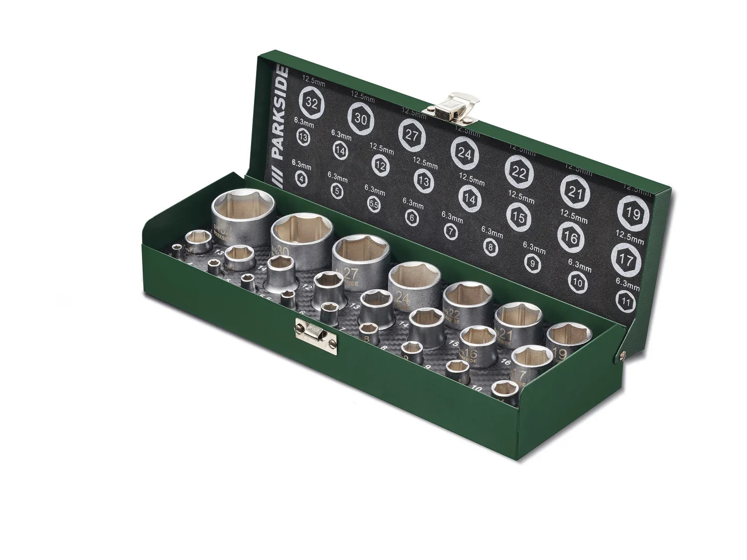 PARKSIDE Set de douilles, 24 pices