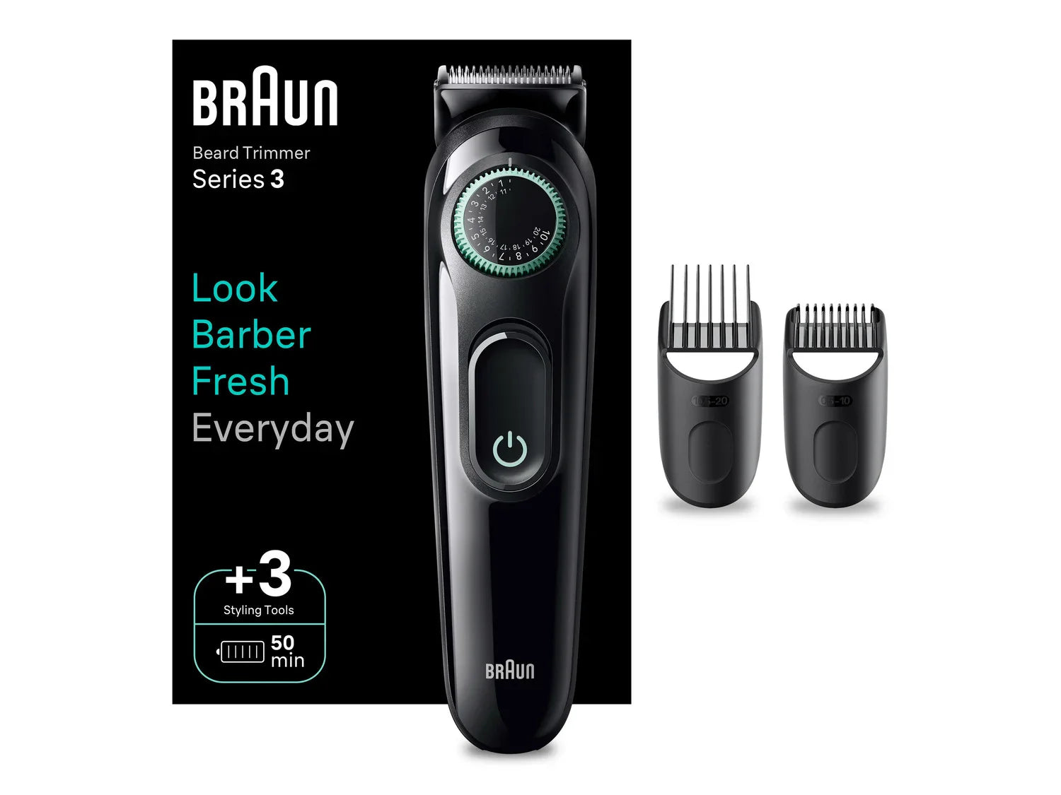 BRAUN Tondeuse barbe et cheveux BT3411