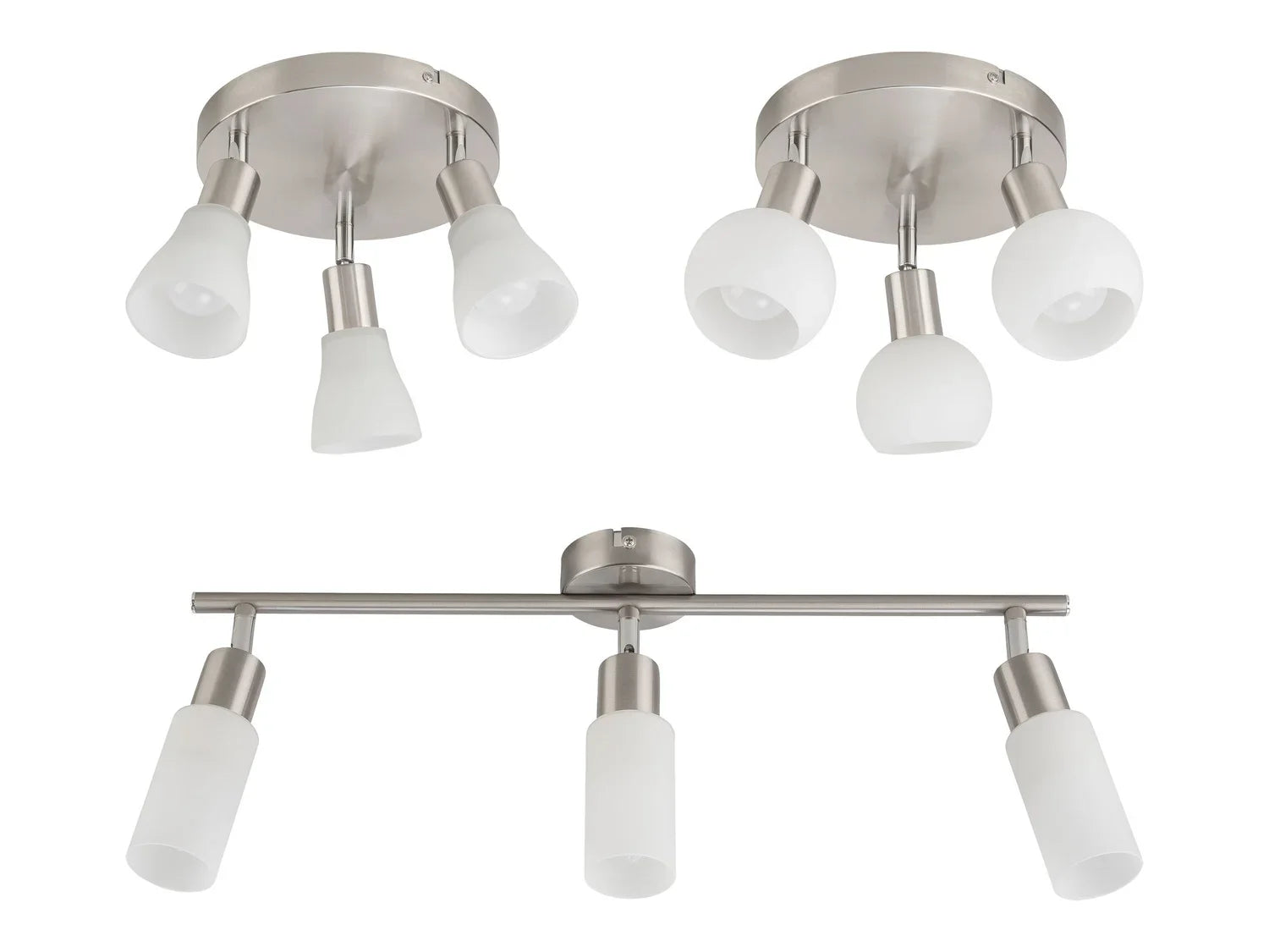 LIVARNO home Plafonnier  LED  3 spots