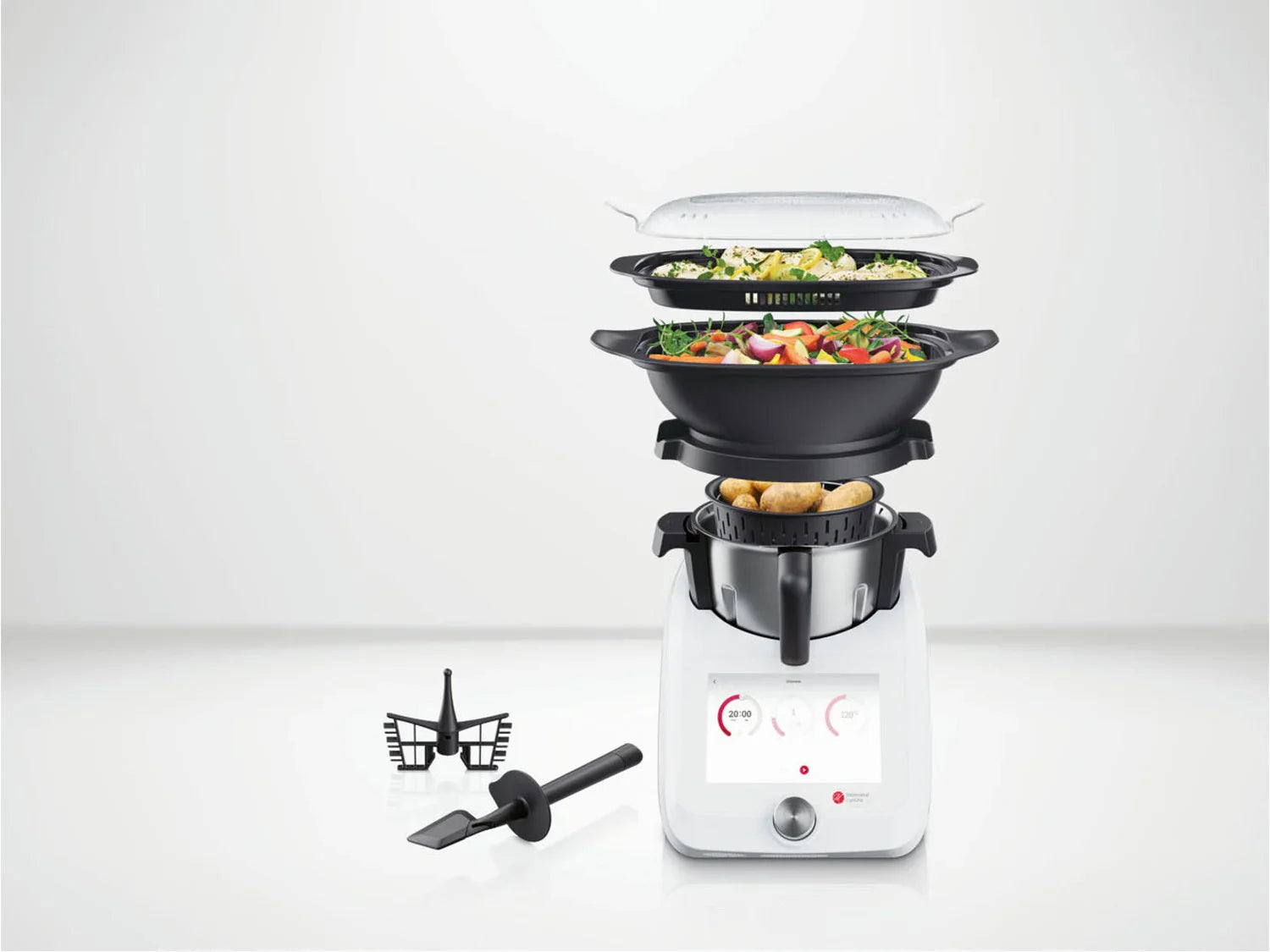 SILVERCREST KITCHEN TOOLS Monsieur Cuisine Smart SKMS 1200 A1, 1200 W