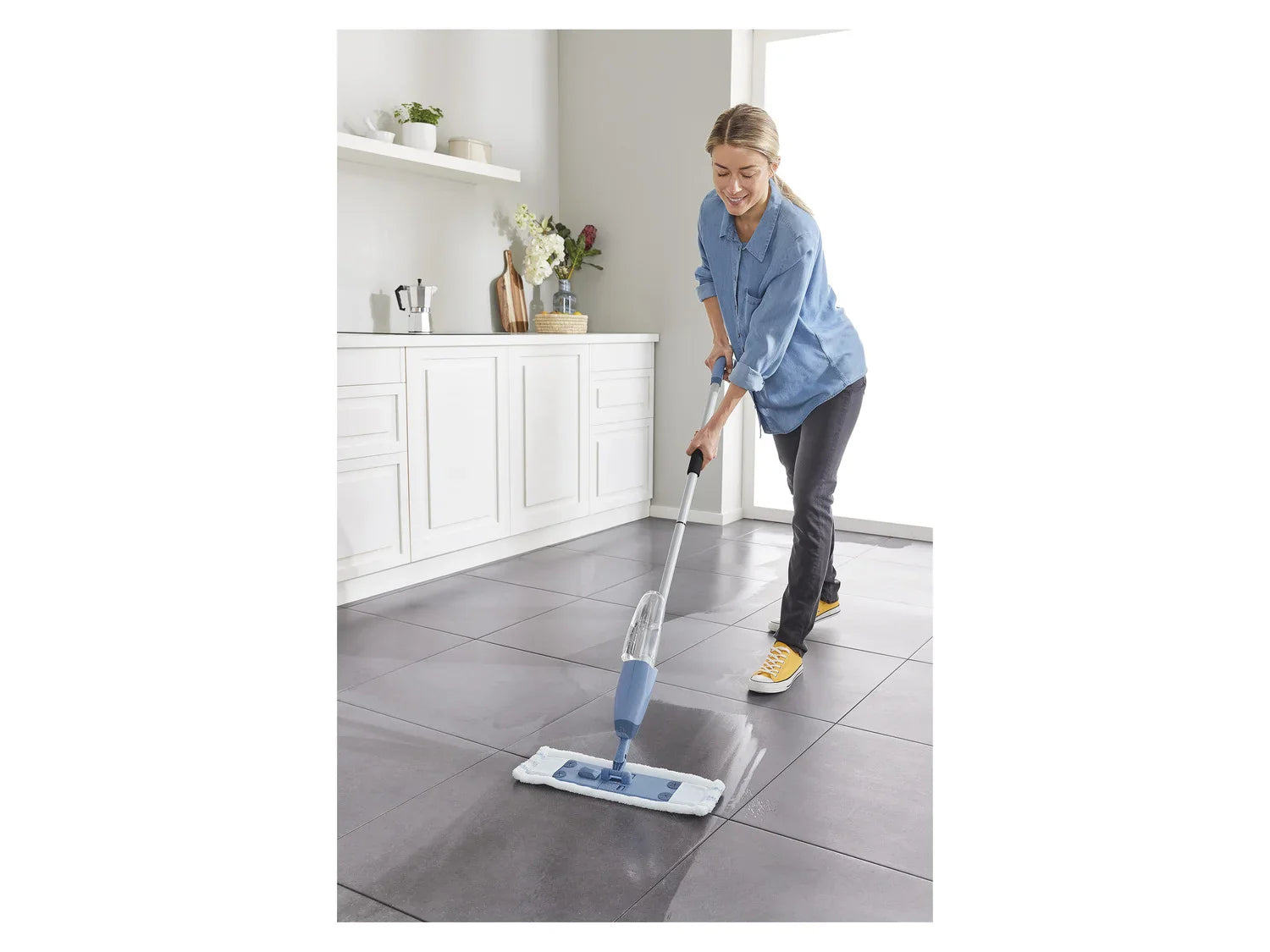 AquaPur Lave-sol avec fonction spray
