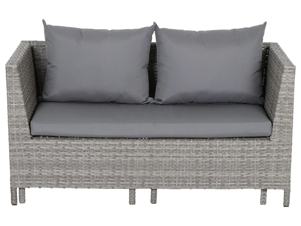 Gardamo Ensemble de jardin Vigo Lounge, 4 pices, gris