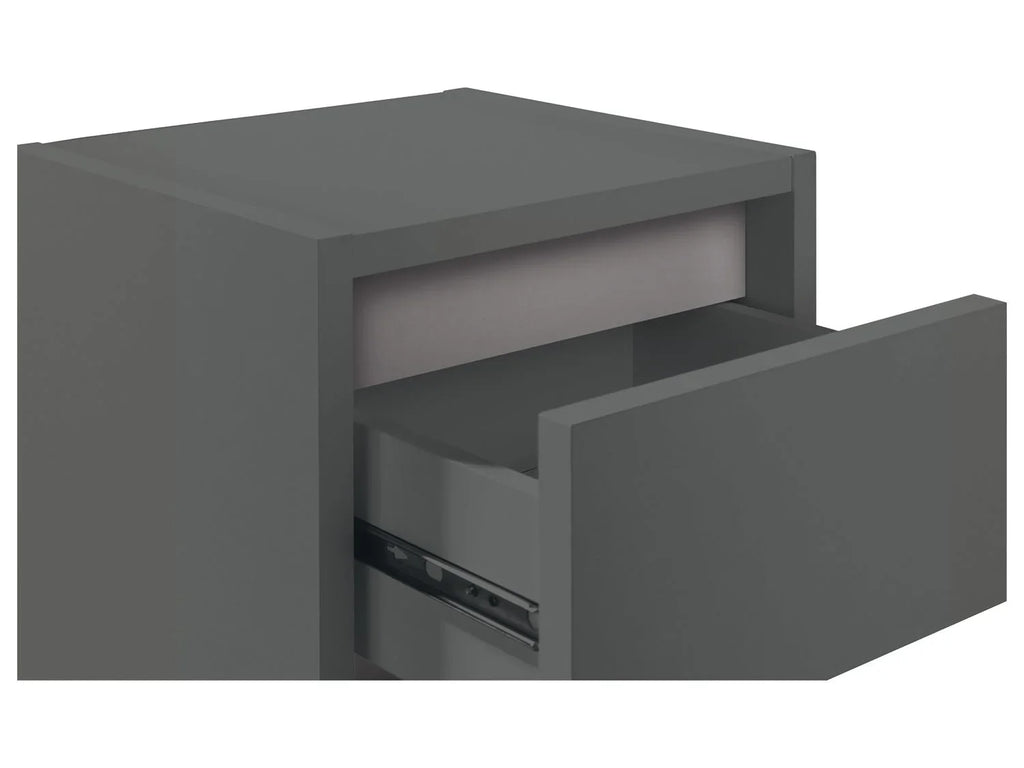 LIVARNO home Armoire latrale de salle de bains Oslo, 32 x 99 x 30 cm, anthracite