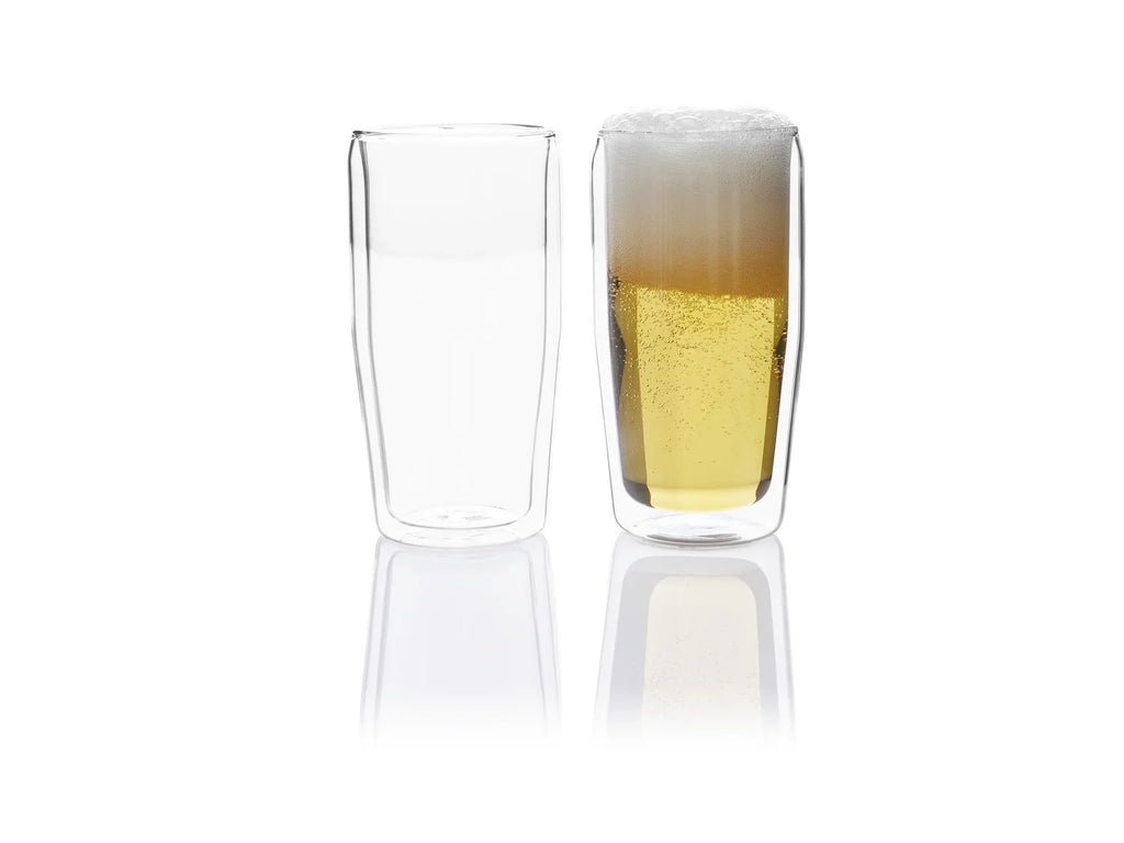ERNESTO Lot de 2 verres  double paroi