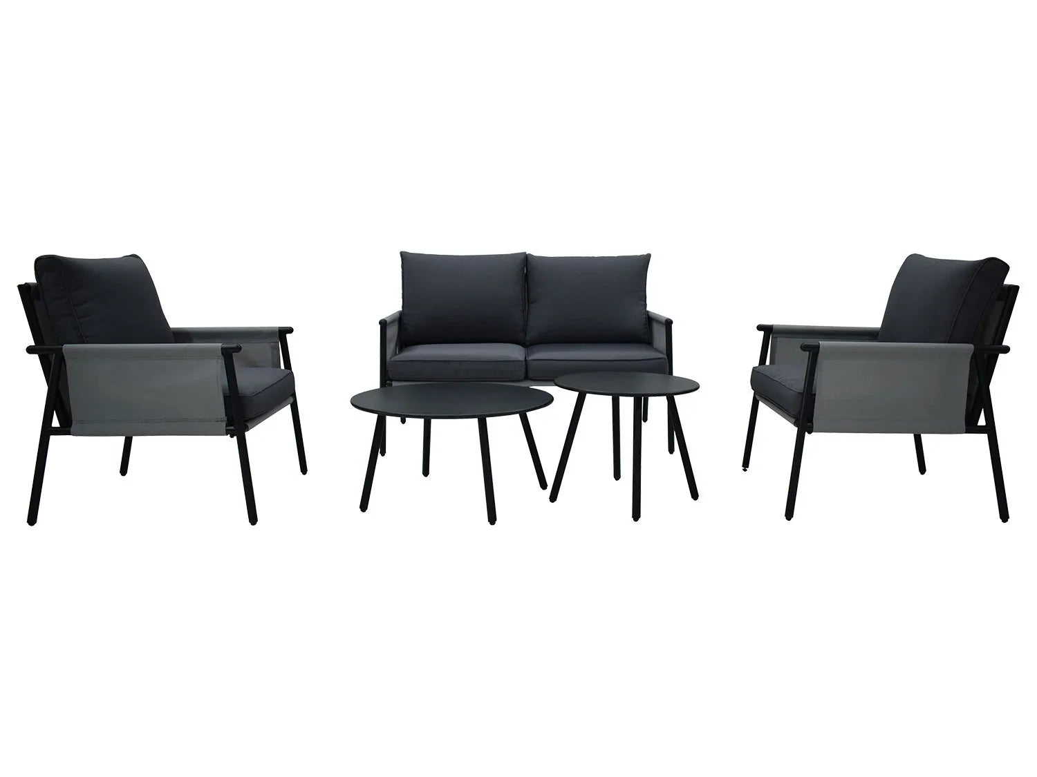 Quadrato Outdoor Ensemble de salon  Textilen , 5 pices, en matriau rsistant aux intempries