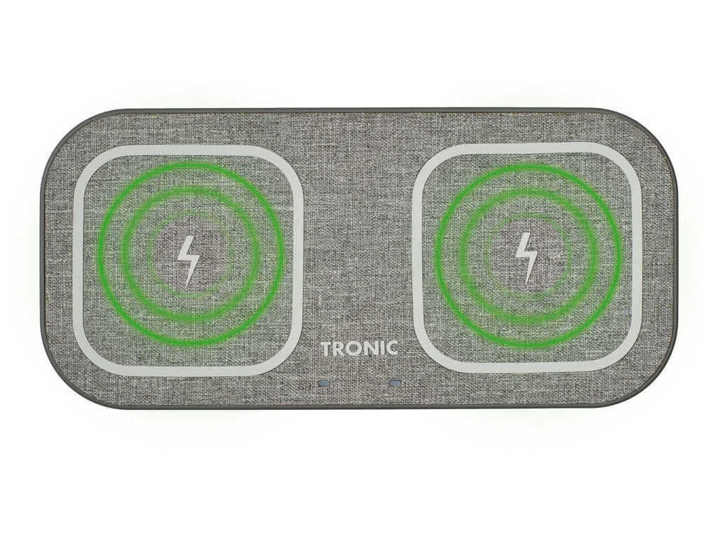 TRONIC Pad de chargement QI Dual