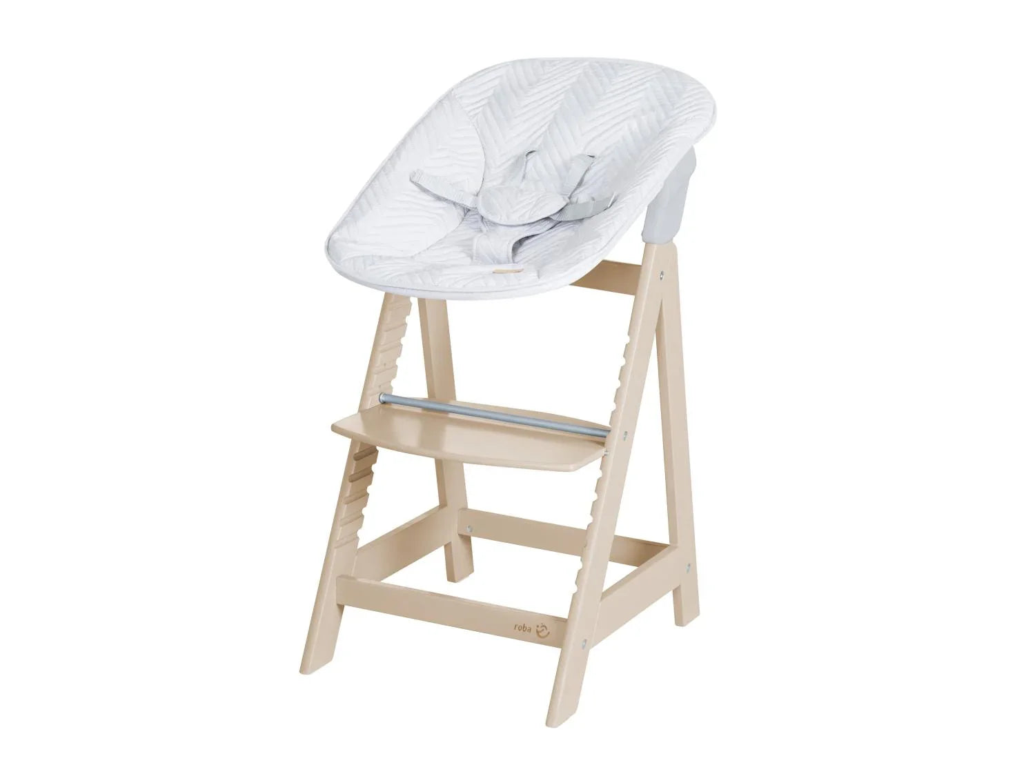 roba Chaise haute volutive Born Up Zick Zack 2 en 1