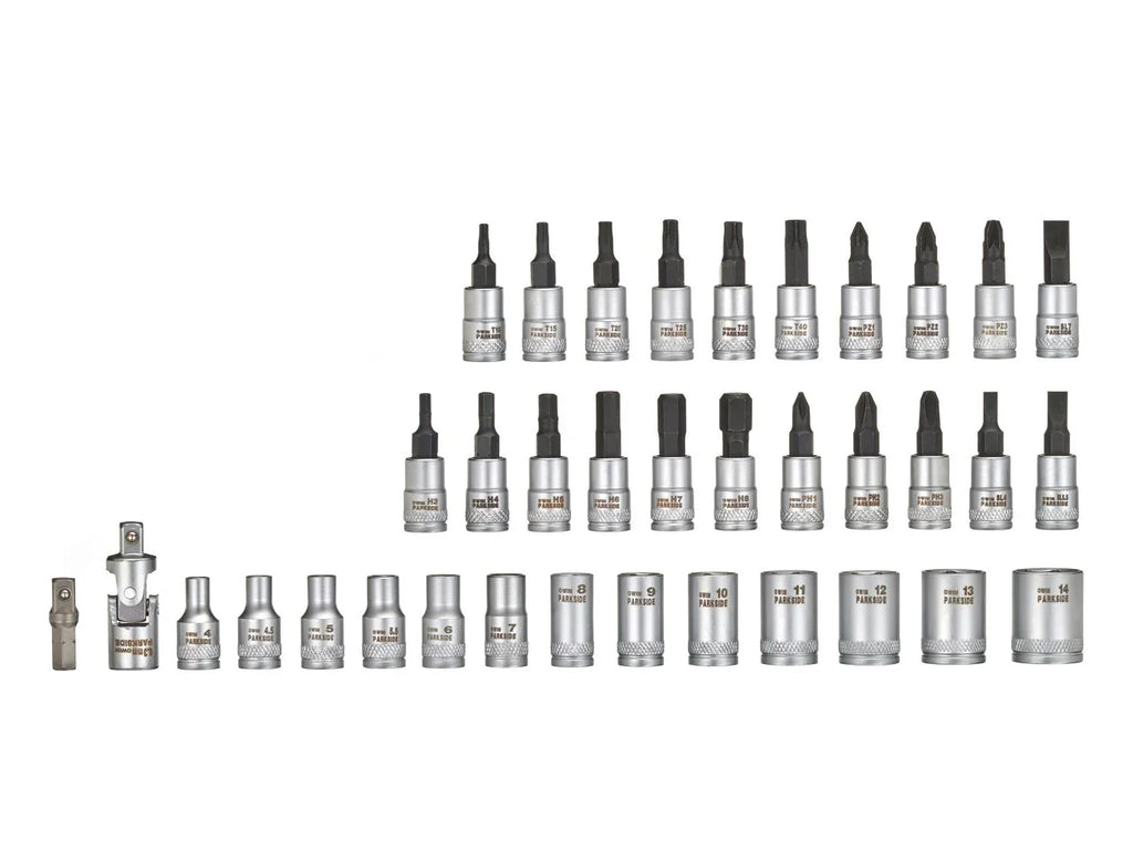 PARKSIDE Set de cliquet et accessoires, 46 pices