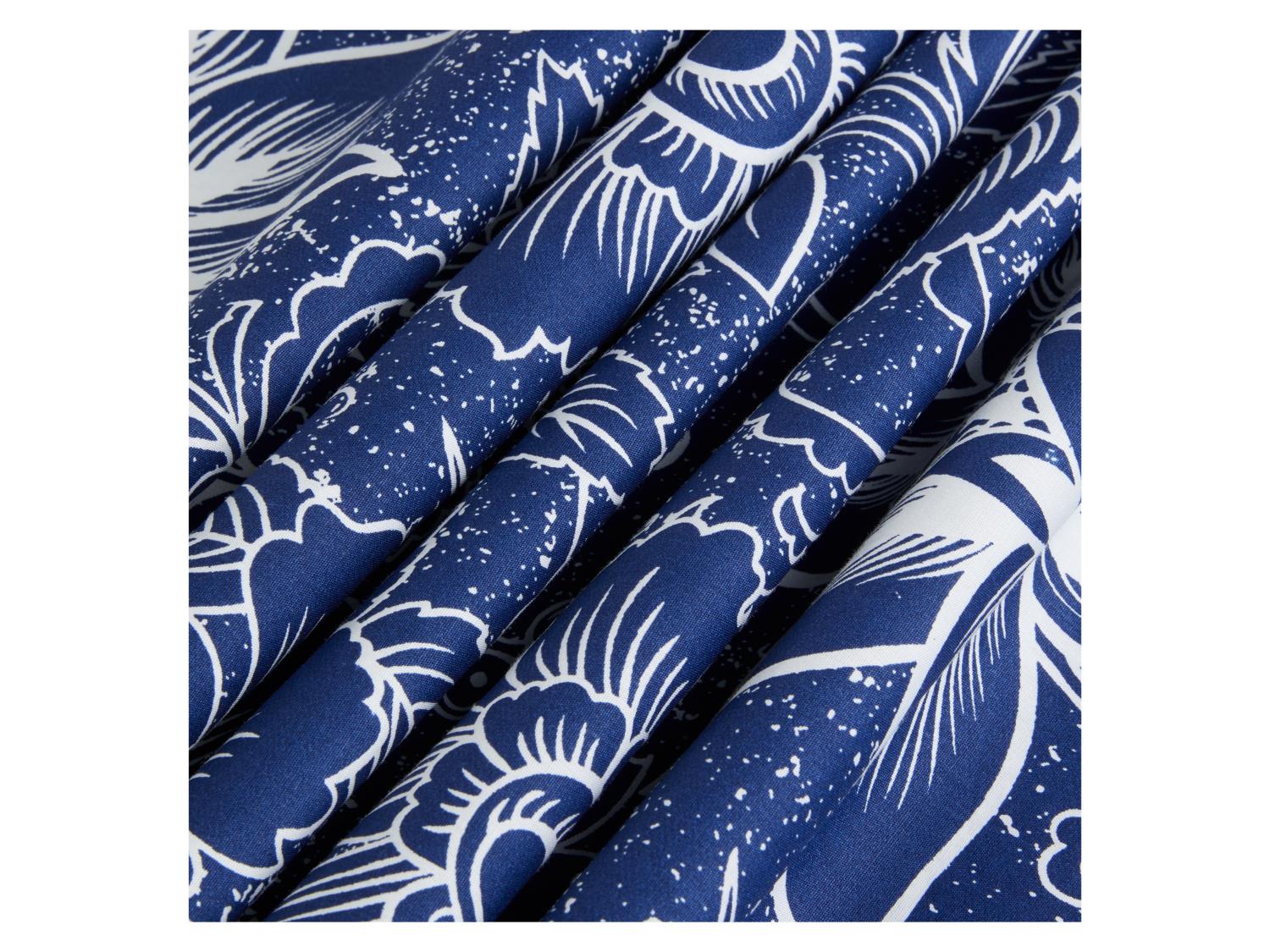 LIVARNO home Parure de lit en percale, 240 x 220 cm