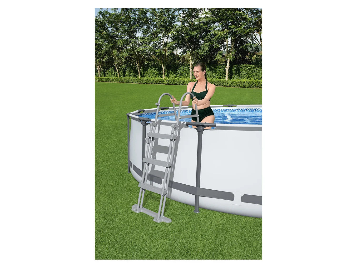 Bestway chelle de piscine Flowclear, 107 cm