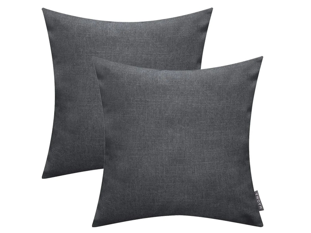 MAGMA Lot de 2 housses de coussin, 40 x 40 cm ou 50 x 50 cm