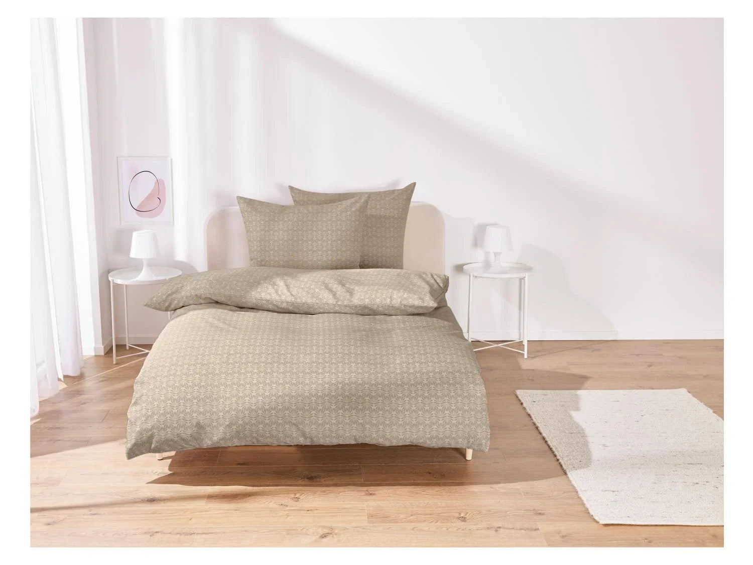 LIVARNO home Parure de lit en coton mlang, 240 x 220 cm