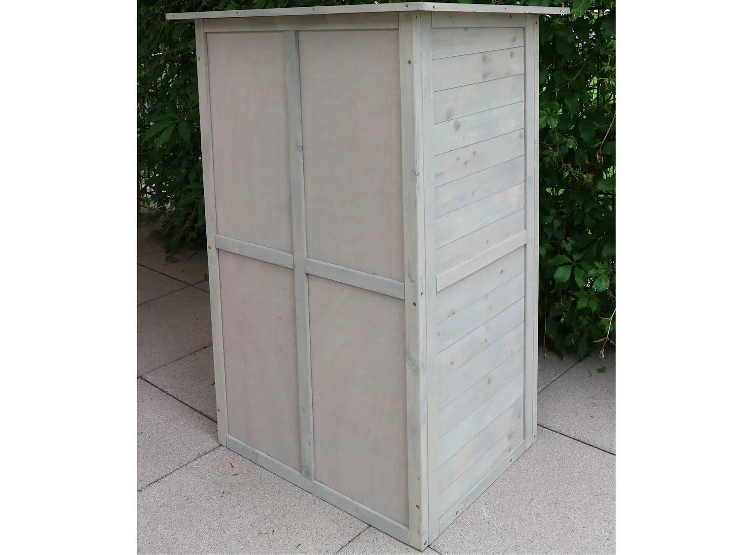 HABAU Armoire de jardin Benno, 76 x 56 x 117 cm, gris