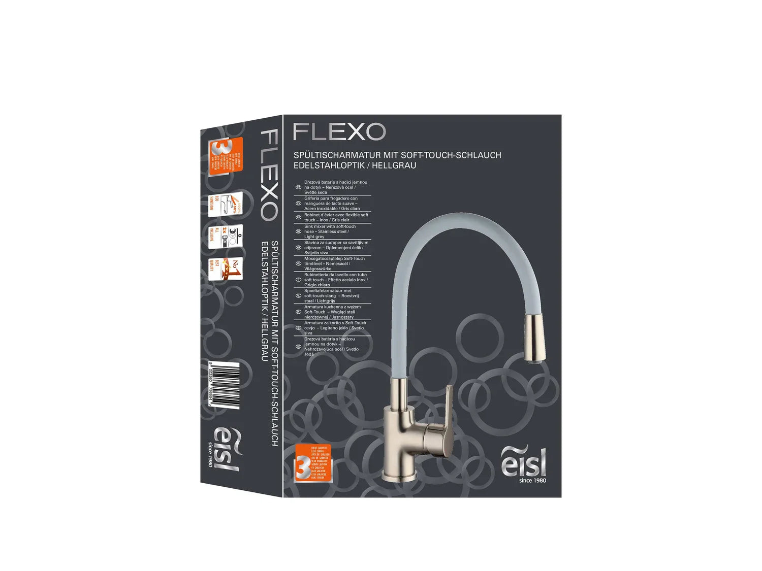 Eisl Mitigeur de cuisine Flexo, avec fonction Cold Start
