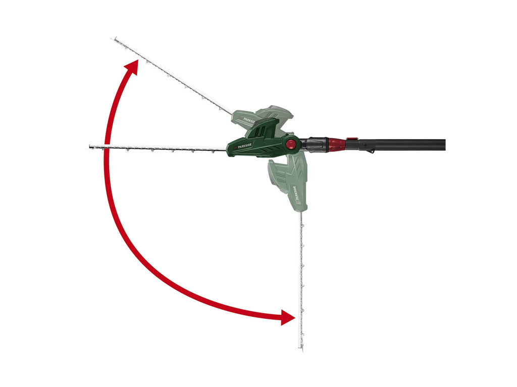 PARKSIDE Taille-haies tlescopique sans fil PTHSA 20-Li, 20 V