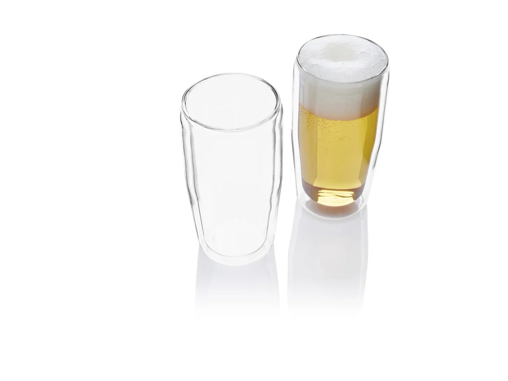 ERNESTO Lot de 2 verres  double paroi