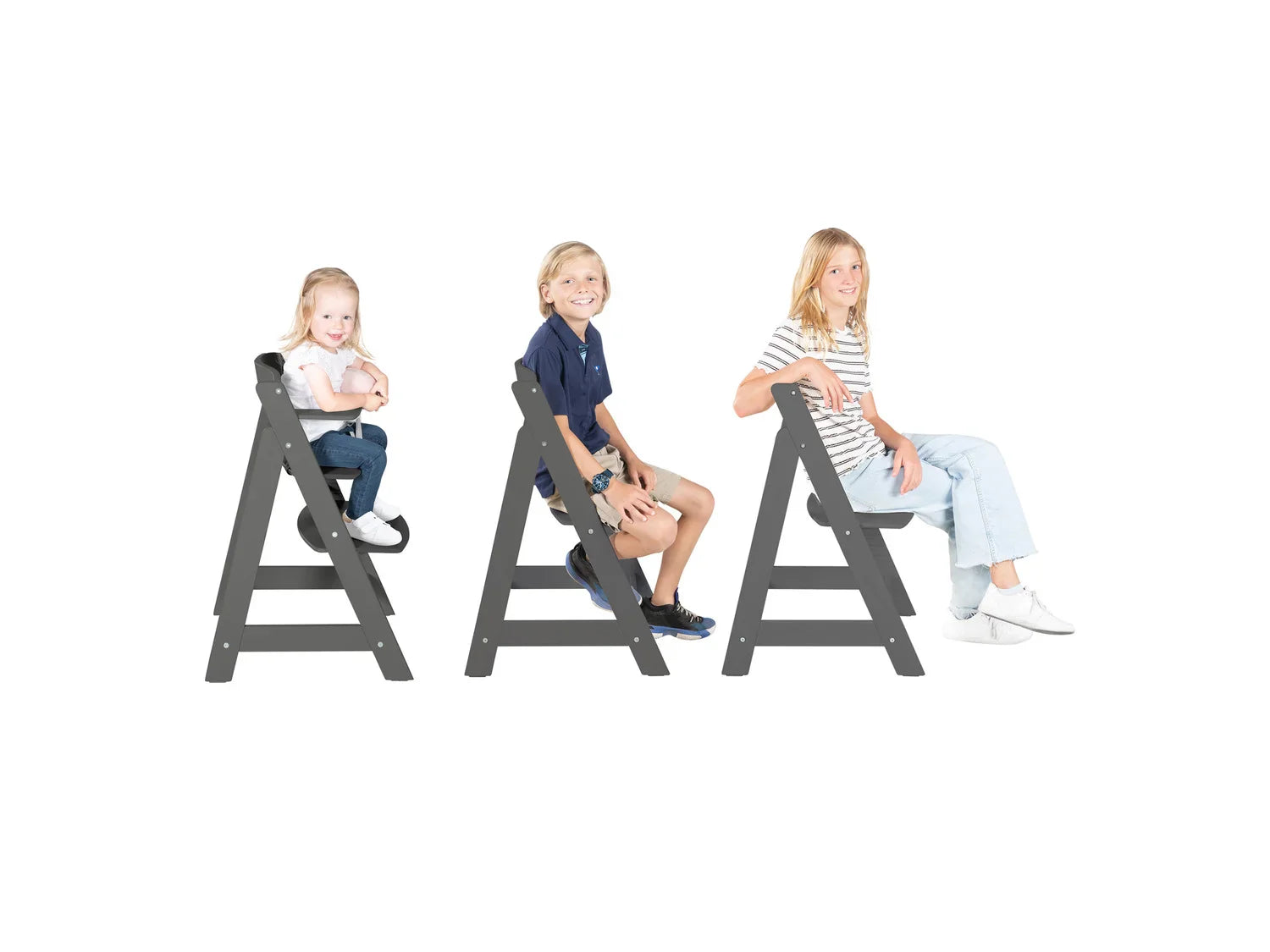 roba Chaise haute volutive Born Up Zick Zack 2 en 1