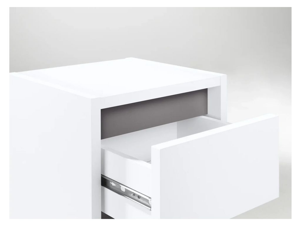 LIVARNO home Armoire latrale de salle de bains Oslo, 32 x 80 x 28 cm, blanche