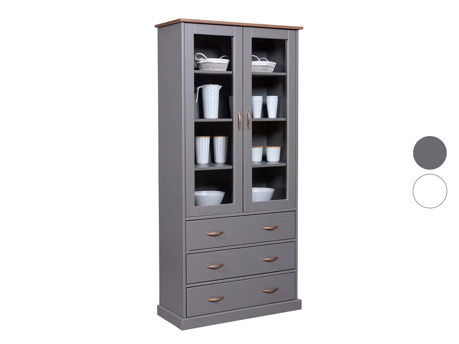 Inter Link Vitrine buffet Westerland , 90 x 38,40 x 190 cm