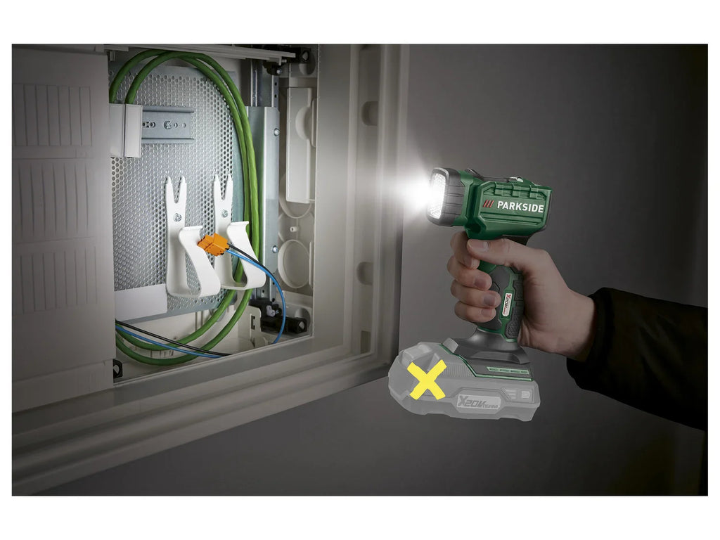 PARKSIDE Lampe torche LED sans fil PLHLA 20-Li A1, 280 lm, 20 V
