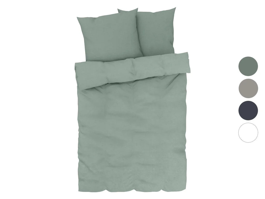 LIVARNO home Parure de lit en lin mlang, 240 x 220 cm
