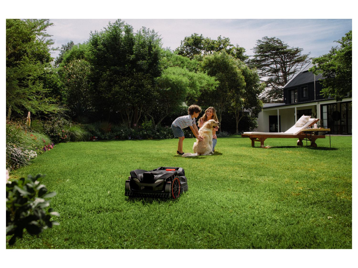 PARKSIDE PERFORMANCE Tondeuse robot Smart & Free PPAMR 1250 A1, 1250 m, 20 V