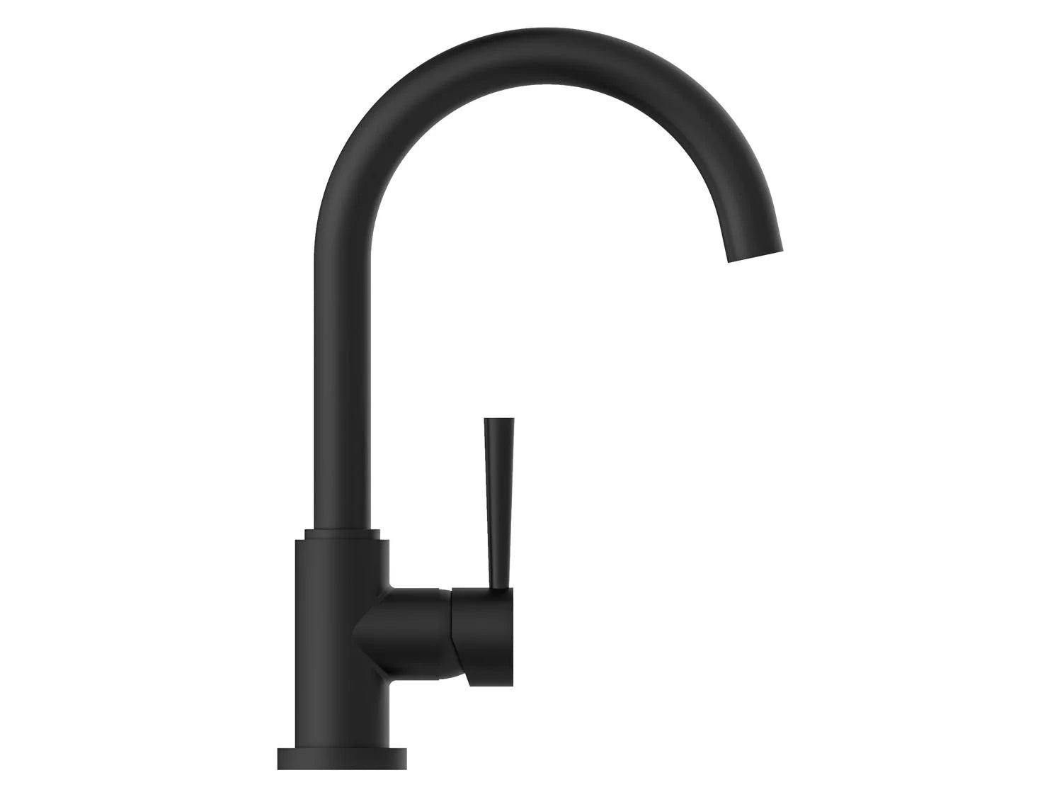 Schtte Mitigeur robinet de cuisine CORNWALL, avec bec courb
