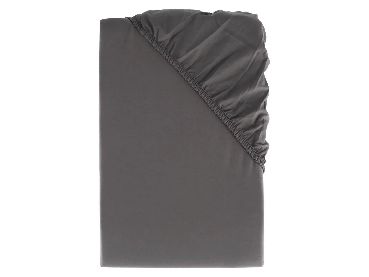 LIVARNO home Drap-housse en percale de coton, 180-200 x 200 cm