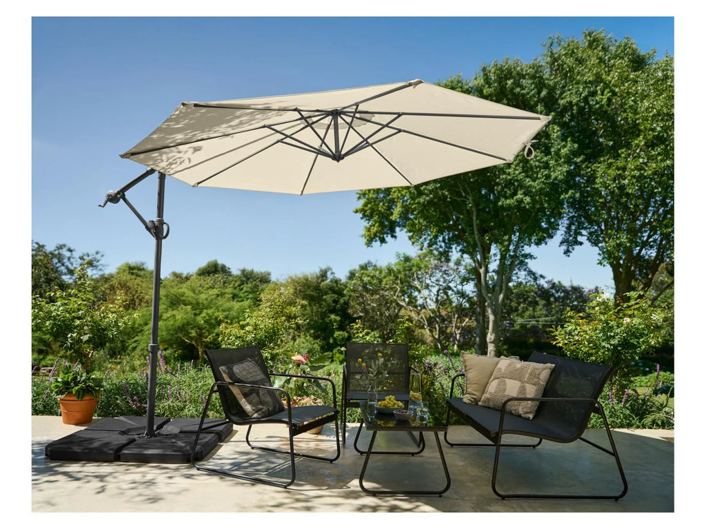 LIVARNO Salon de jardin, 4 pieces
