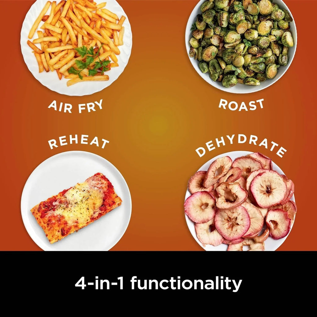 Ninja Air Fryer Pro XL 6-in-1 with 6.5 QT Capacity Max Crisp Air Fry Air Roast Bake