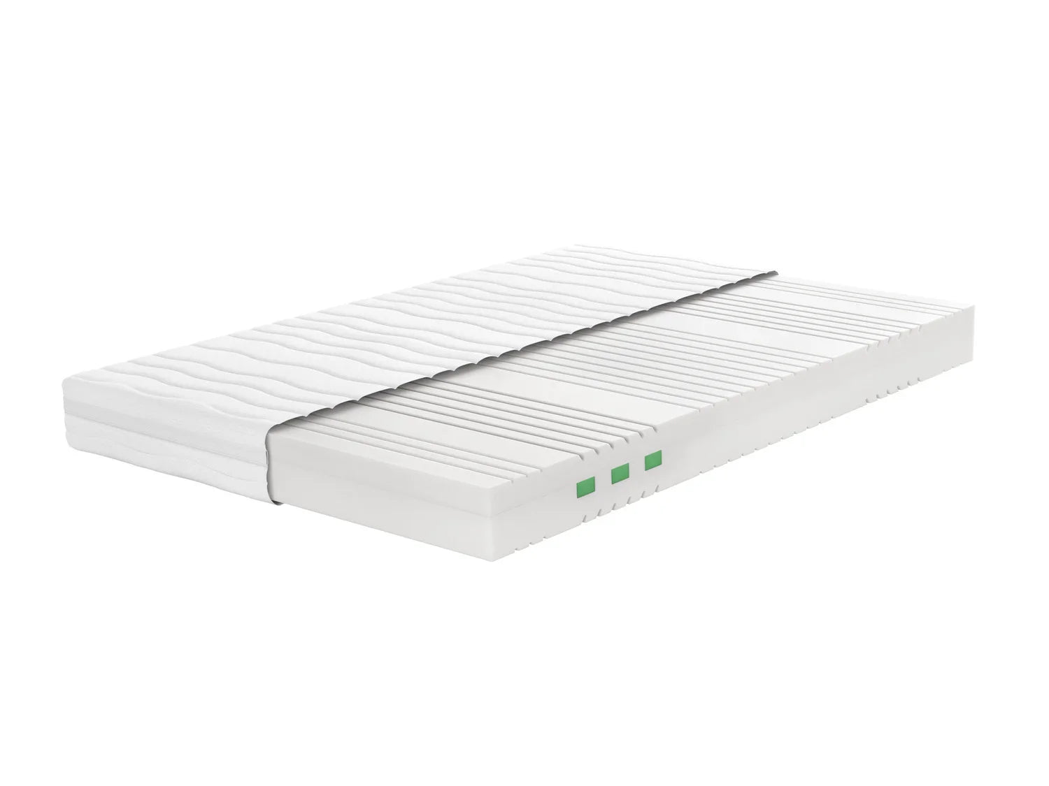 LIVARNO home Matelas en mousse froide, 7 zones, H3, 140 x 190 cm