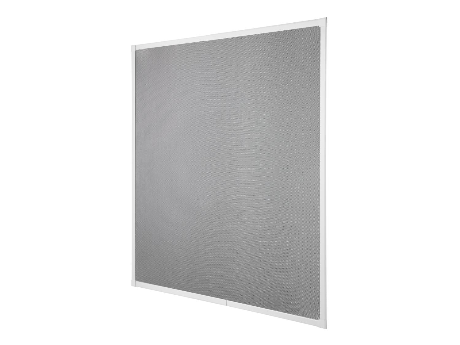 LIVARNO Moustiquaire tlescopique en aluminium, 120 x 140 cm