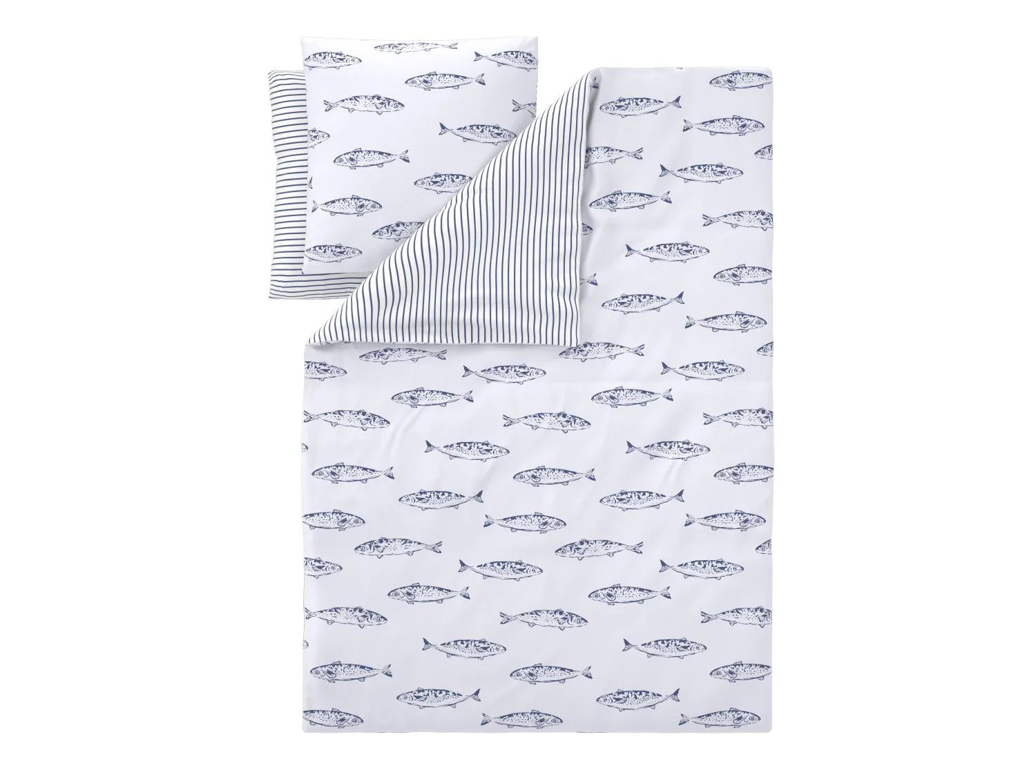 LIVARNO Parure de lit rversible en coton renforc, 260 x 240 cm
