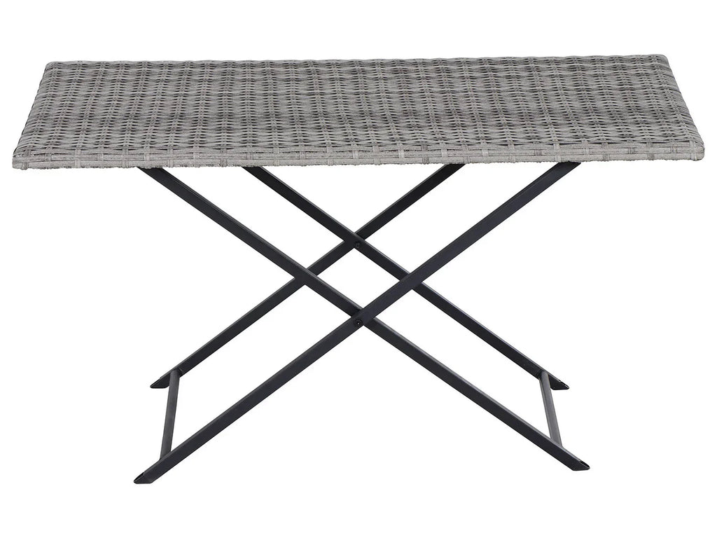 Gardamo Ensemble de jardin Vigo Lounge, 4 pices, gris