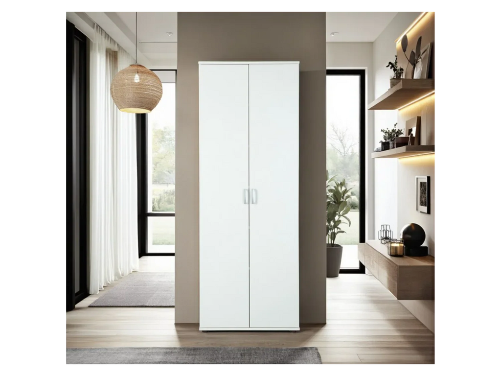 Inter Link Armoire  deux portes en bois, 70 x 189 x 34 cm