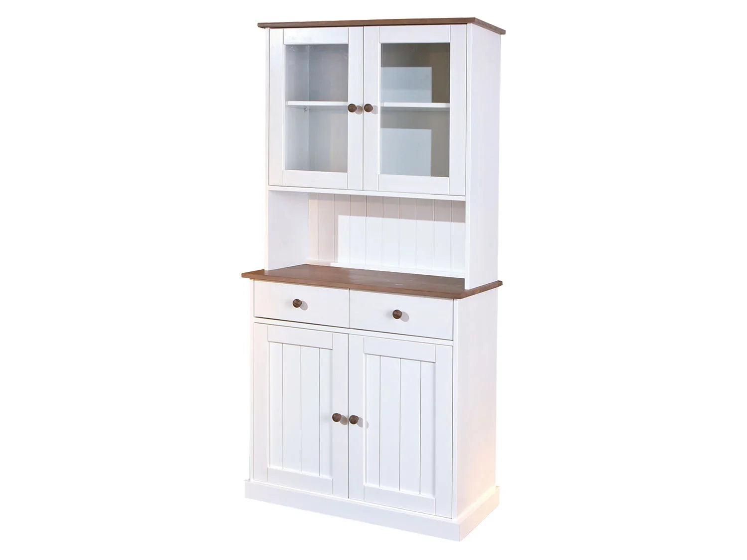 Inter Link Commode haut de gamme style campagnard, bois de pin
