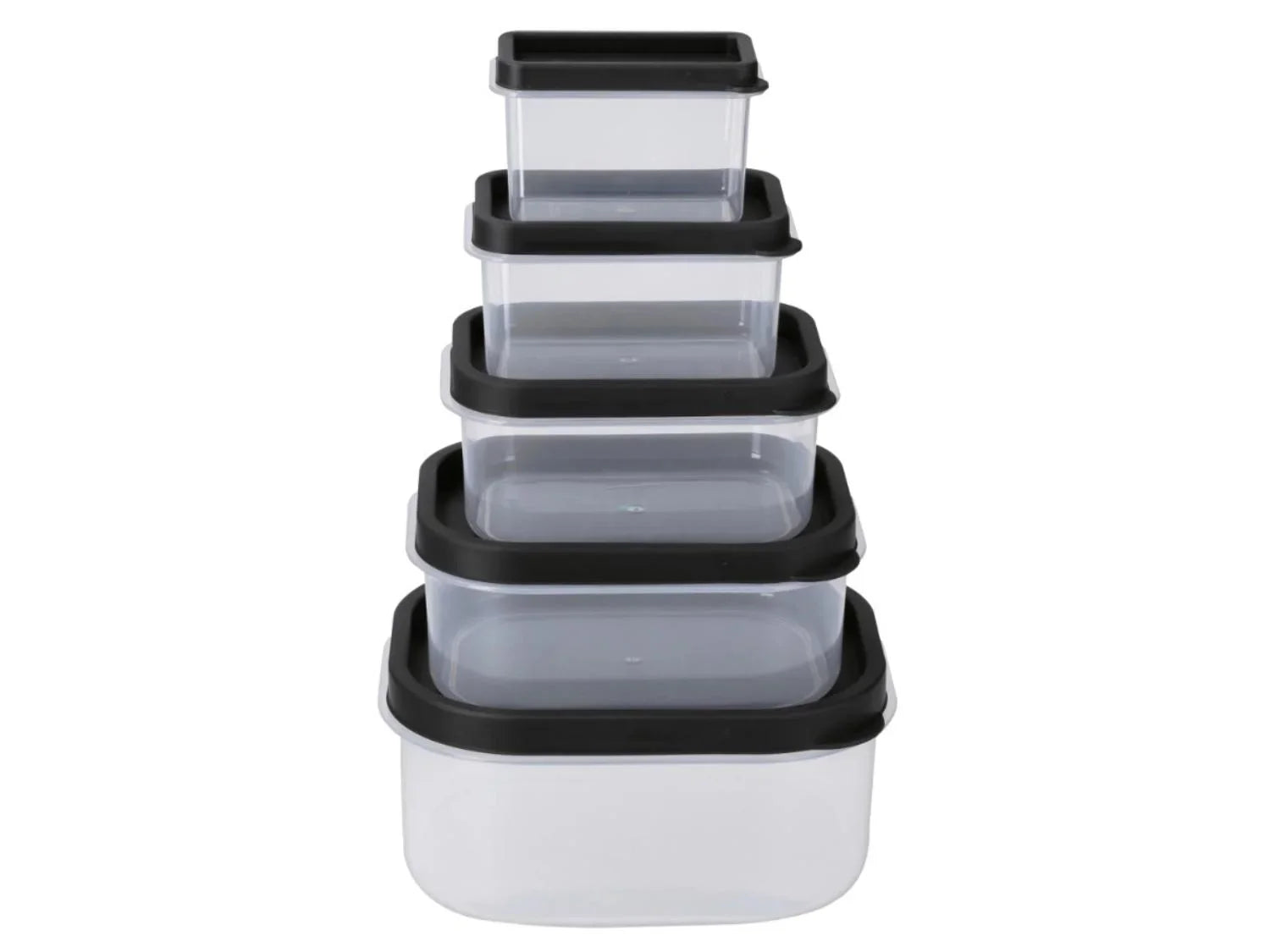 SILVERCREST Set de 5 botes de conservation