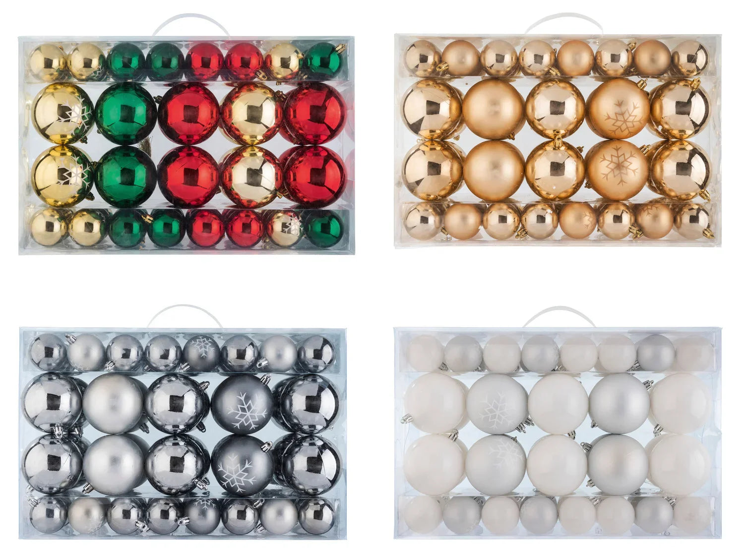 LIVARNO home Boules de Nol, 68 pices
