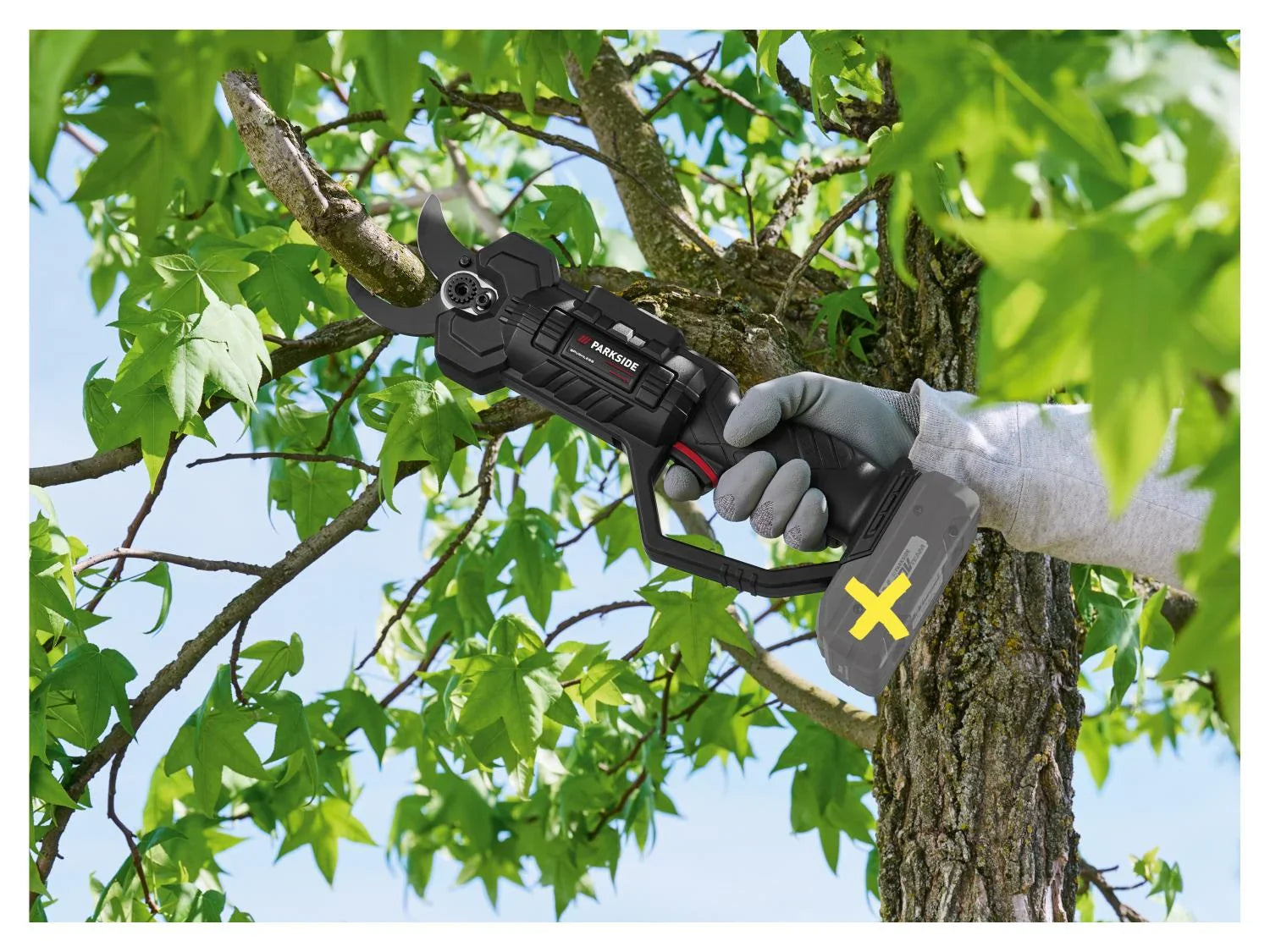 PARKSIDE PERFORMANCE Coupe-branches sans fil PPAAS 20-Li, 20 V