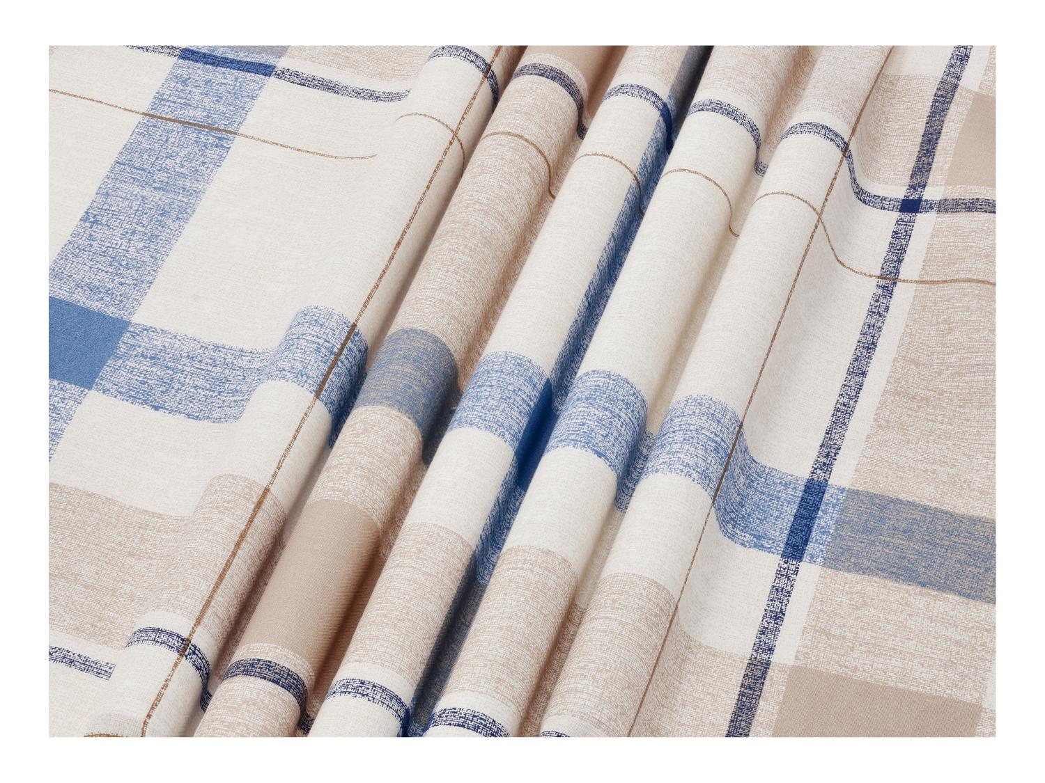 LIVARNO Parure de lit rversible en coton renforc, 260 x 240 cm