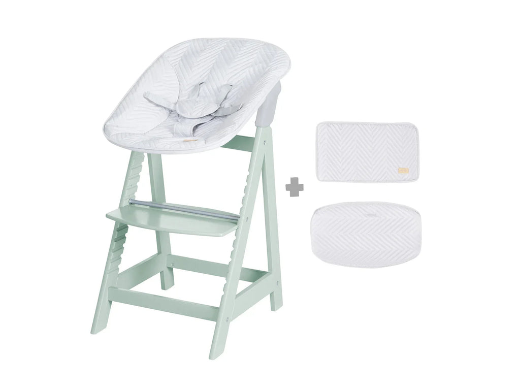 roba Chaise haute volutive Born Up Zick Zack 2 en 1