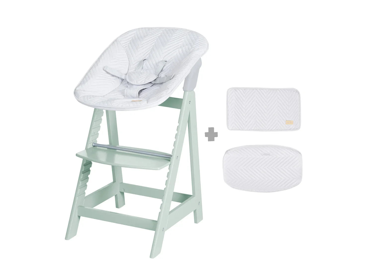 roba Chaise haute volutive Born Up Zick Zack 2 en 1