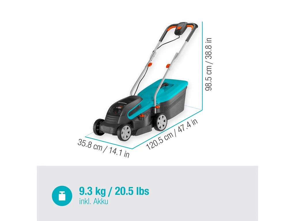 Gardena Tondeuse  gazon sans fil PowerMax 32/36V Power For All