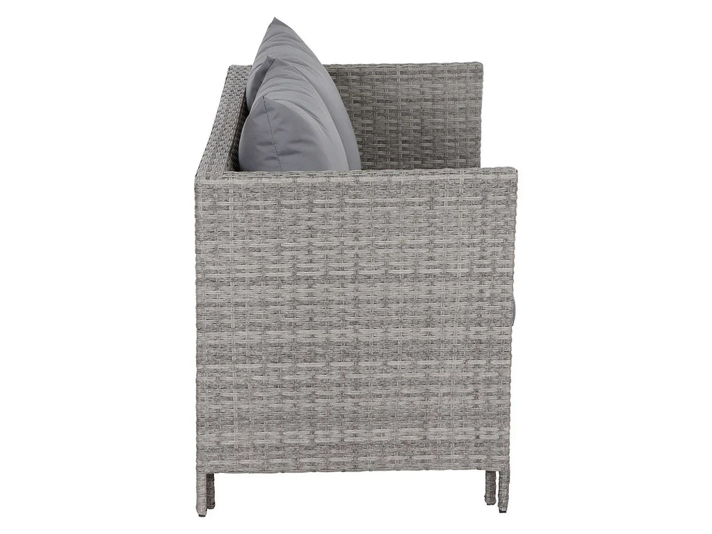 Gardamo Ensemble de jardin Vigo Lounge, 4 pices, gris
