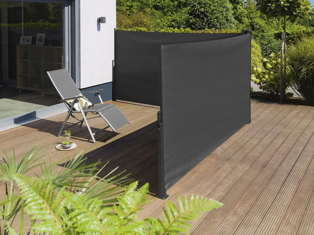 LIVARNO home Store latral double, 600 x 160 cm, anthracite